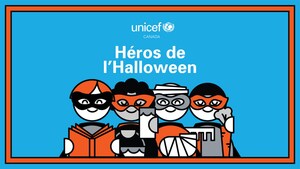 UNICEF Canada revient en force à l'Halloween avec une initiative permettant aux enfants de défendre le droit d'avoir une enfance