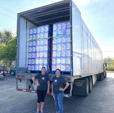 The Austin Diaper Bank welcomed a donation of 300,000 Huggies diapers in recognition of National Diaper Need Awareness Week. It marked the largest donation in the Austin Diaper Bank's history.