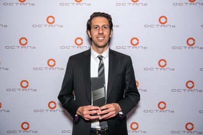 Vic Merjanian, ESQ., Titan HST Founder & CEO, receives the Best Technology Innovation in Software award. Vic Merjanian, ESQ., Titan HST Founder & CEO, receives the Best Technology Innovation in Software award.