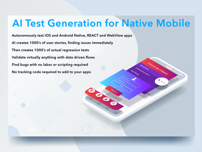 AI Test Generation for Native Mobile