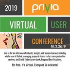 Privia Rallies the Proposal Community for Their 2019 Virtual User Conference